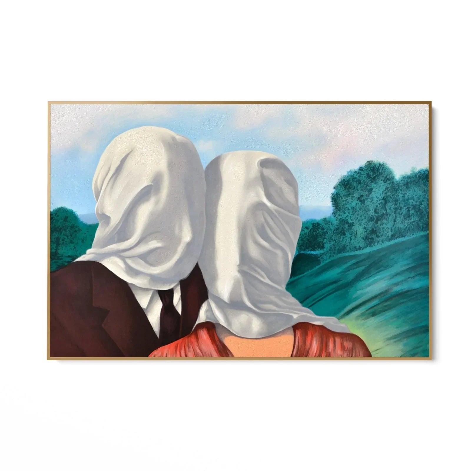 The Lovers II, Rene Magritte
