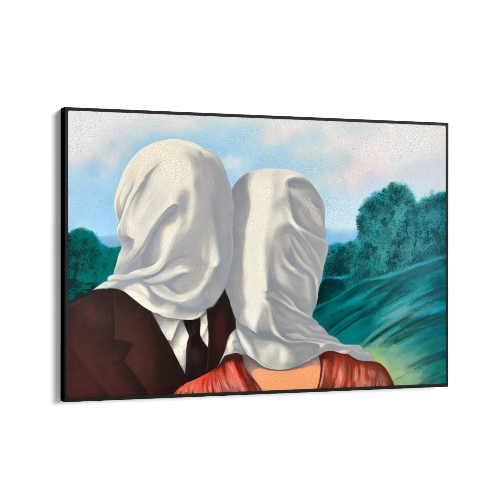 The Lovers II, Rene Magritte