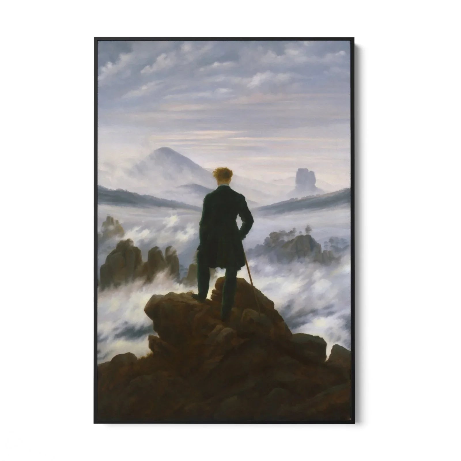 Wanderer on the Sea of ​​Fog, Friedrich