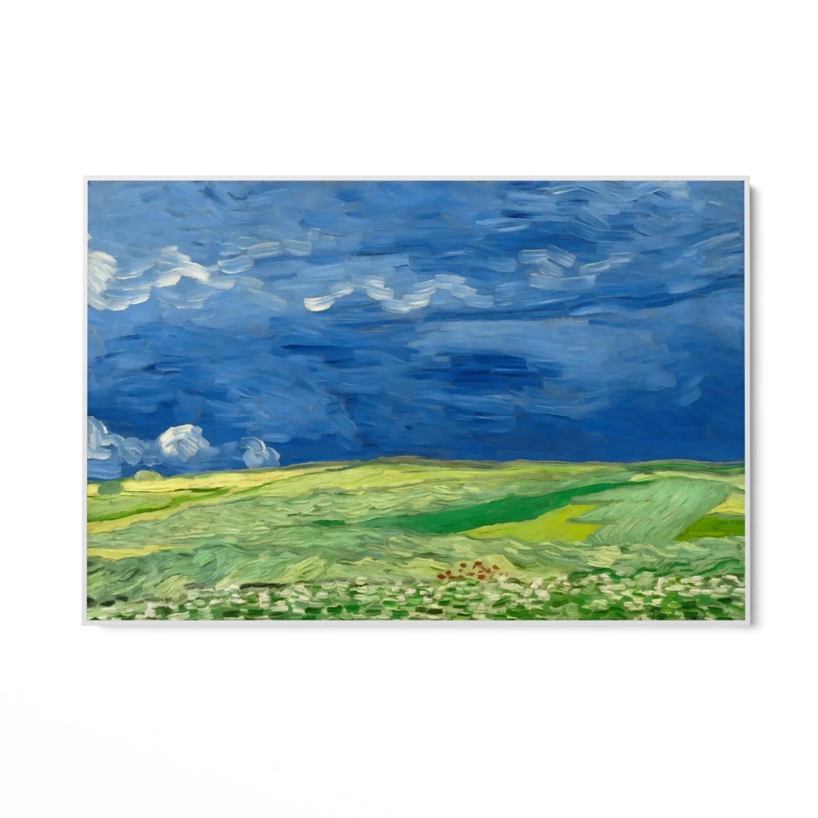 Wheatfields Under Thunderclouds, Vincent Van Gogh