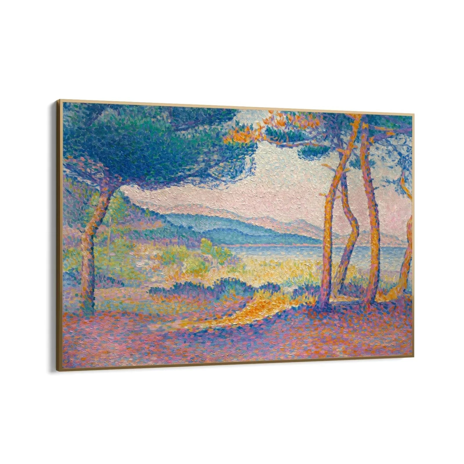 Pines along the coast, Henri-Edmond Cross