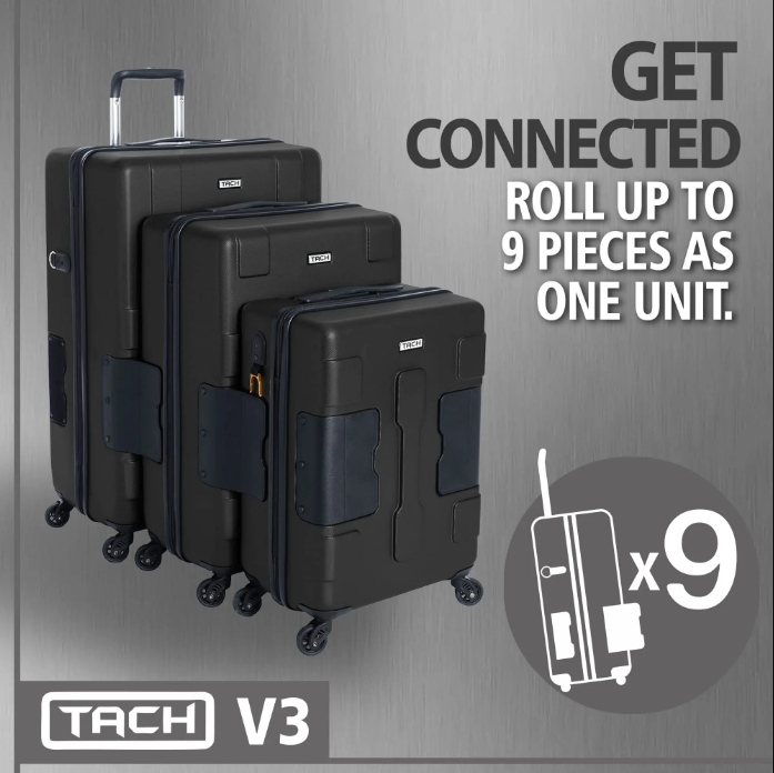 Hard Shell 3 Piece Luggage Set - 22, 24 & 28 inch Luggage