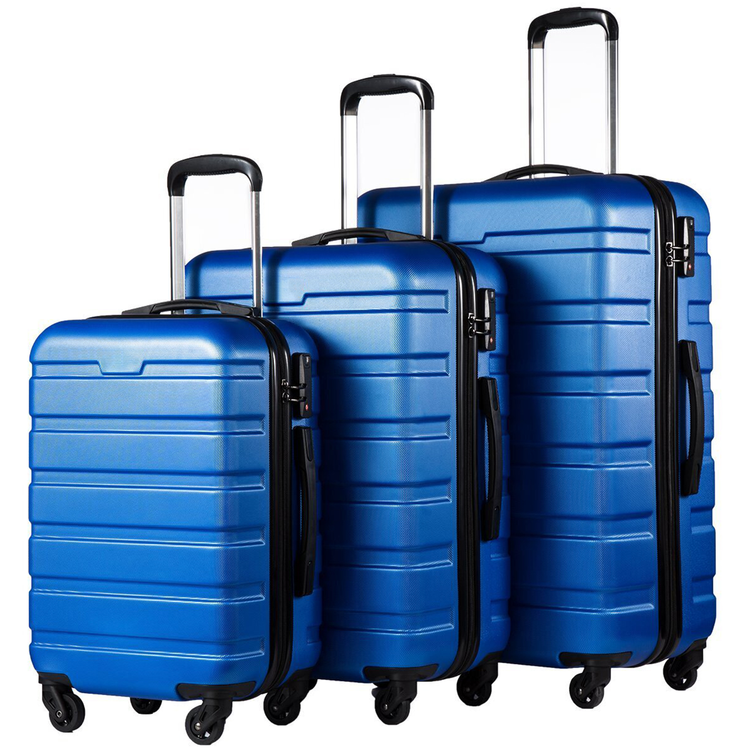 Luggage 3 Piece Set Blue