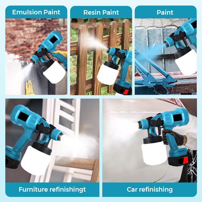 💥Limited time 50% off🔥 Portable Automatic High-pressure Paint Spray Gun
