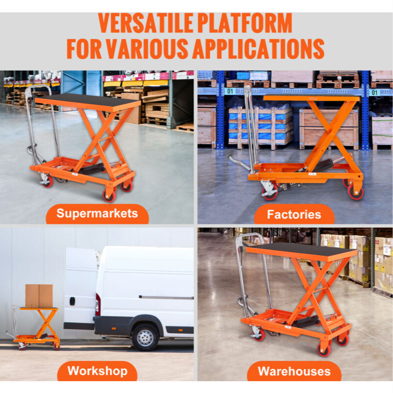 💥 VEVOR Double Scissor Lift – 800kg Super Heavy-Duty!