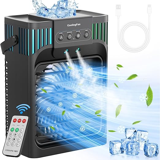 💥 Limited-Time Offer💥LEAEYFE portable air conditioner with 1200ml extra large water tank