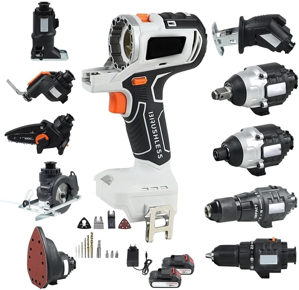 🔥🔥Hot Sale 🔥10 in 1 Cordless Power Tool Combo Kit