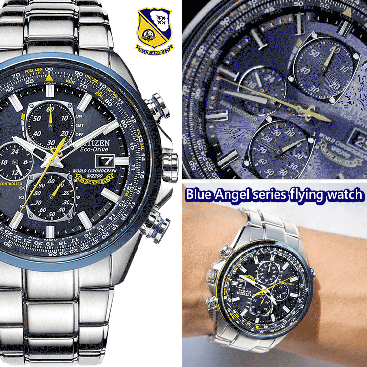 Last Day Promotion- SAVE  Blue Angel Series Flying Watch