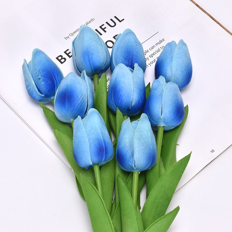 ✨Special price of the week $16.99💥-Realistic, UV-resistant artificial tulip flowers💐