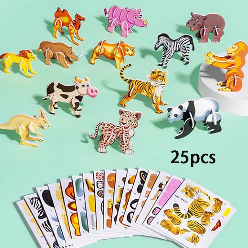 🏆Last Day Sale - 49% OFF🧩Educational 3D Cartoon Puzzle