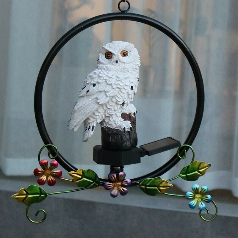 🔥Buy 2 Free Shipping - Solar Owl Wind Chime Lamp Decoration Ornament🦉