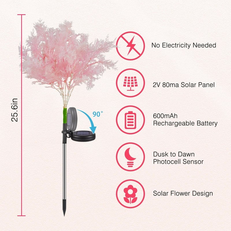 Solar Fogsong Garden Light