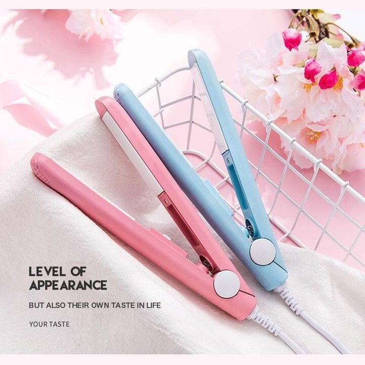 🔥Ceramic Mini Hair Curler（US adapter, not suitable for UK sockets）