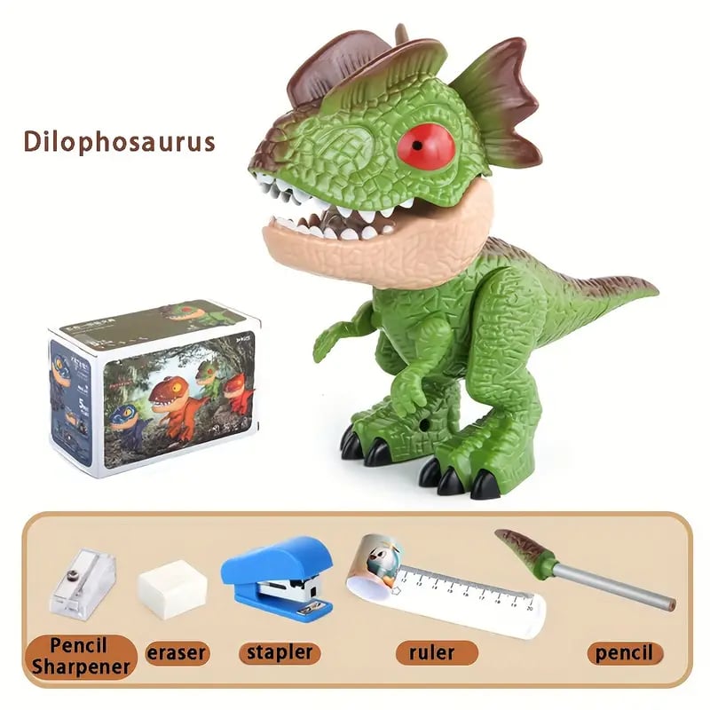 (💦SUMMER HOT SALE- 49% OFF💦)🦖🦖5-in-1 Dinosaur Stationery Set 🎉 GET EXTRA 10% OFF