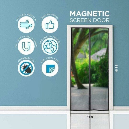 🔥Magnetic Screen Door