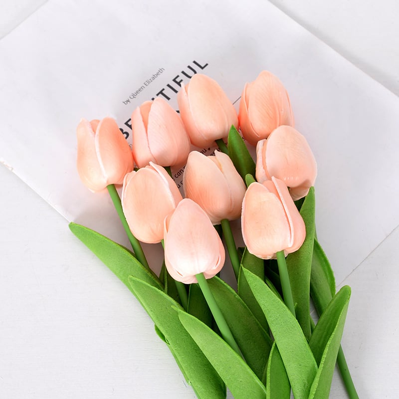 ✨Special price of the week $16.99💥-Realistic, UV-resistant artificial tulip flowers💐