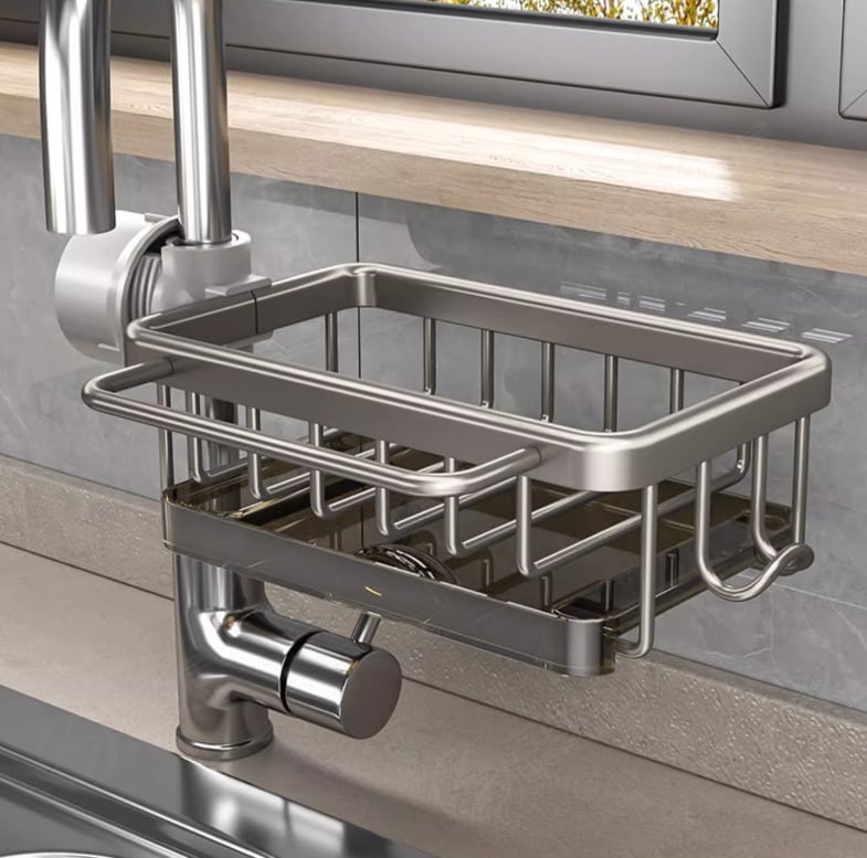 (2024 New Arrival-49% OFF) Kitchen Sink Faucet Organizer