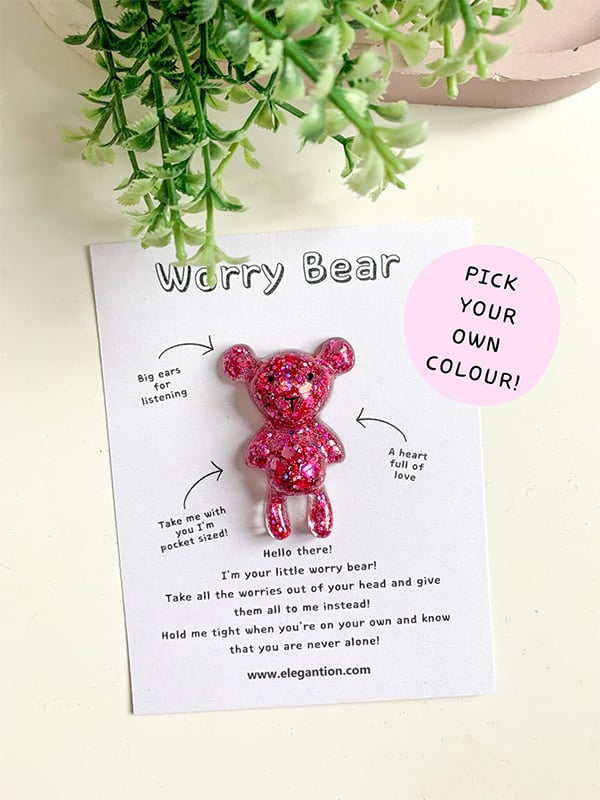 🔥LAST DAY 49% OFF - 🎁Handmade Resin Worry Bears