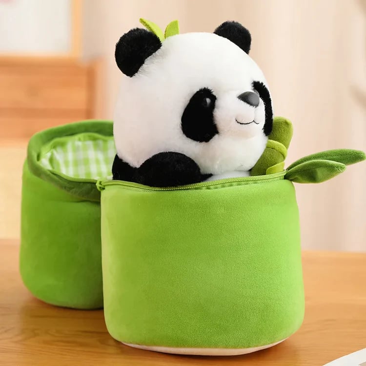 Last Day 49% OFF - Panda Pals Bamboo Playset: Cuddly & Cute