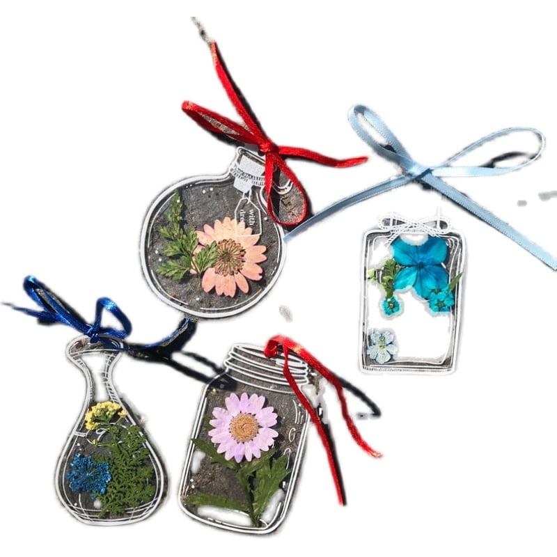 ( SAVE 48% OFF)Dried Flower Bookmarks Set