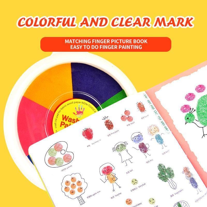 🔥Last Day 49% OFF - Funny Finger Painting Kit🌷😍