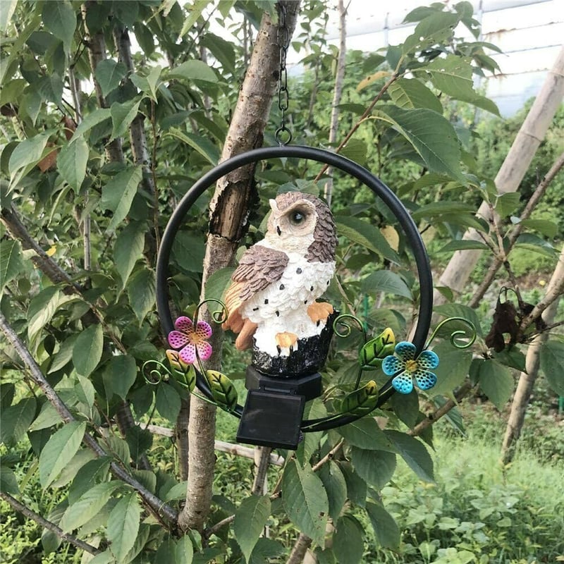 🔥Buy 2 Free Shipping - Solar Owl Wind Chime Lamp Decoration Ornament🦉