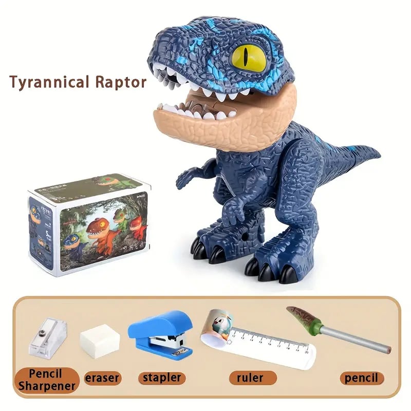 (💦SUMMER HOT SALE- 49% OFF💦)🦖🦖5-in-1 Dinosaur Stationery Set 🎉 GET EXTRA 10% OFF