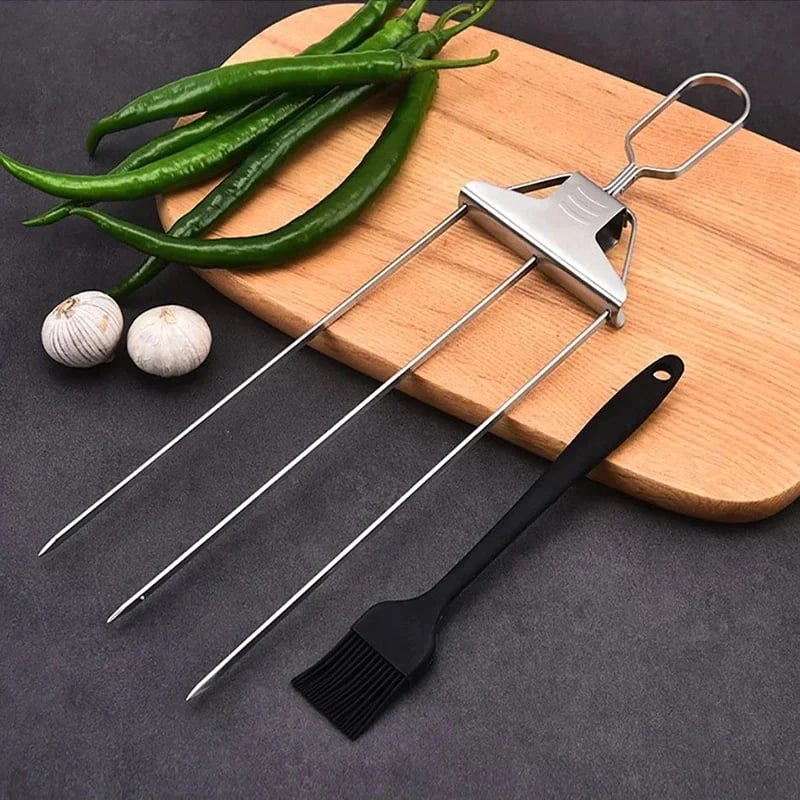 🔥(49% OFF NOW) 3 Way Grill Skewers - GrillSavant