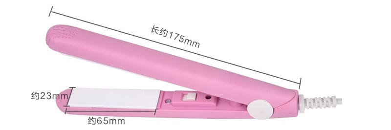 🔥Ceramic Mini Hair Curler（US adapter, not suitable for UK sockets）