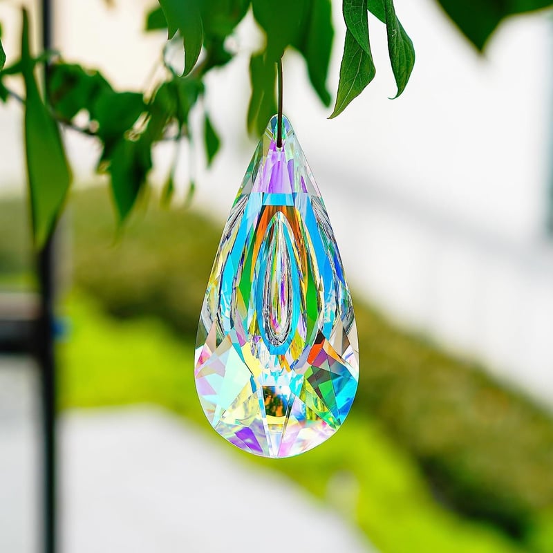 🔥HOT SALE NOW 49% OFF 🎁Color Hanging Crystals Prism Suncatcher