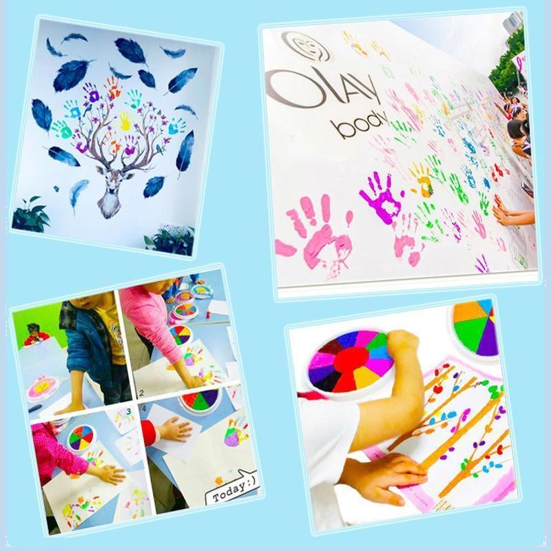 🔥Last Day 49% OFF - Funny Finger Painting Kit🌷😍