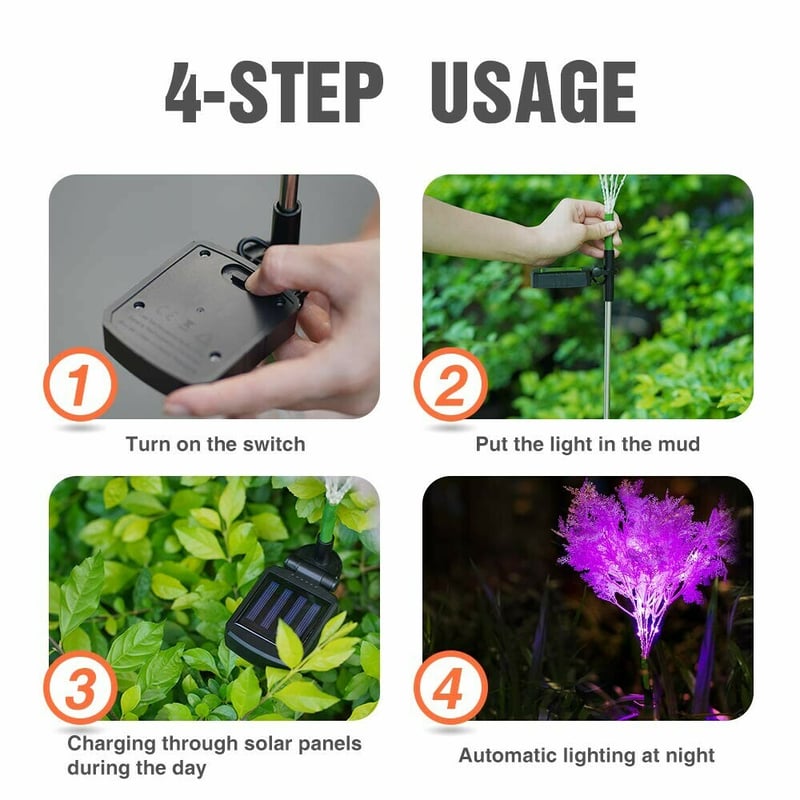 Solar Fogsong Garden Light