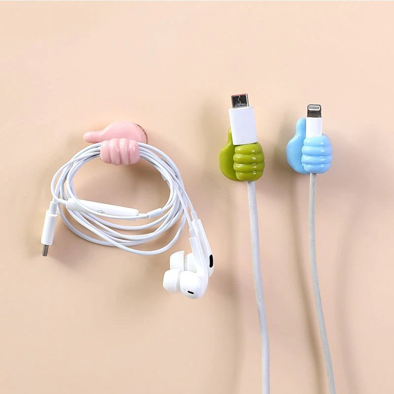 10Pcs Creative Thumbs Up Shape Wall Hook