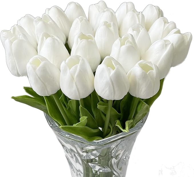 ✨Special price of the week $16.99💥-Realistic, UV-resistant artificial tulip flowers💐