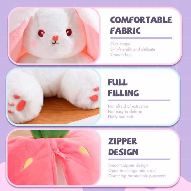 48% OFF🐰Rabbit Plush Toy 🎁