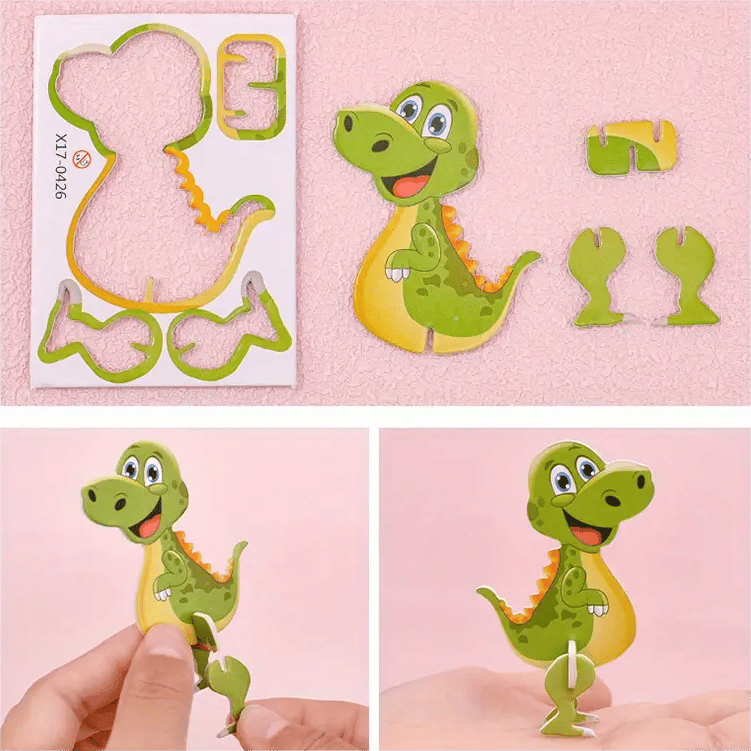 🏆Last Day Sale - 49% OFF🧩Educational 3D Cartoon Puzzle