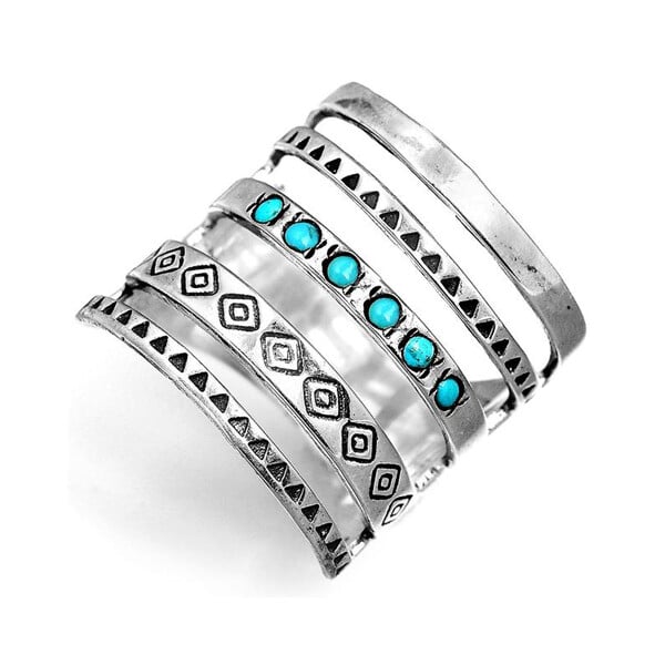 🔥 Last Day Promotion 49% OFF🎁Bohemian Openwork Carved Turquoise Ring