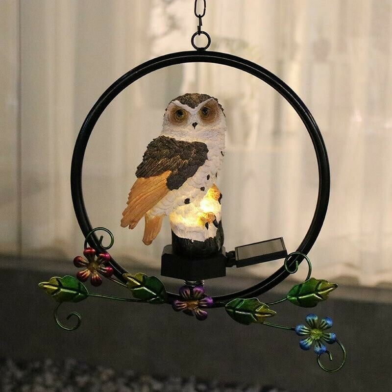 🔥Buy 2 Free Shipping - Solar Owl Wind Chime Lamp Decoration Ornament🦉