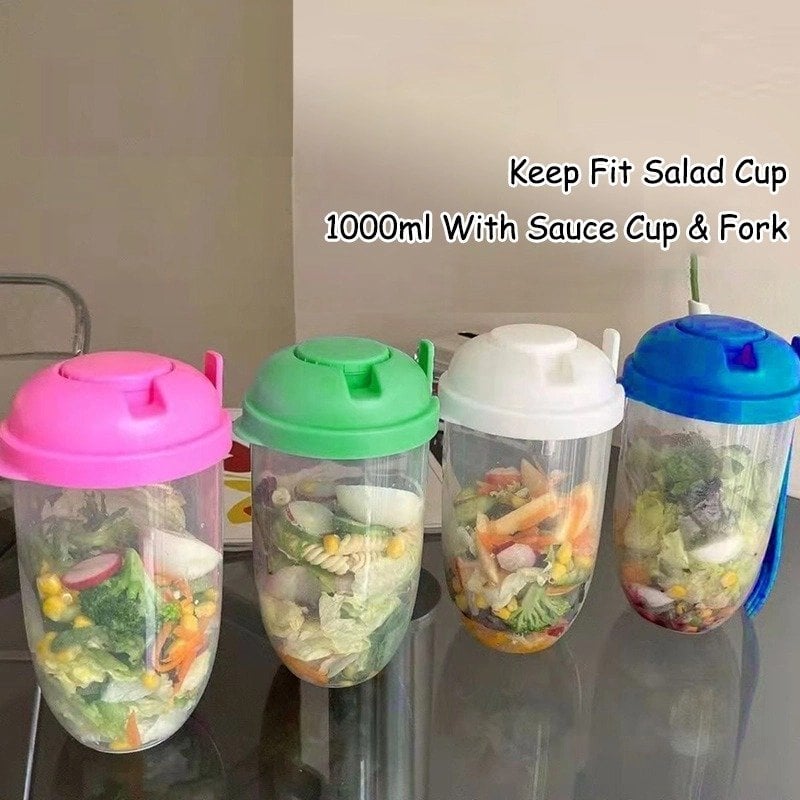 🔥Buy 2 Get 1 Free - Keep Fit Salad Meal Shaker Cup🥗