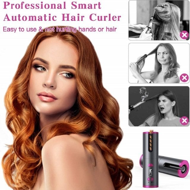 Last Day 49% OFF - Cordless Automatic Hair Curler