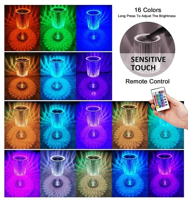 🔥Last Day 49% OFF - Touching Control Crystal Lamp 💎