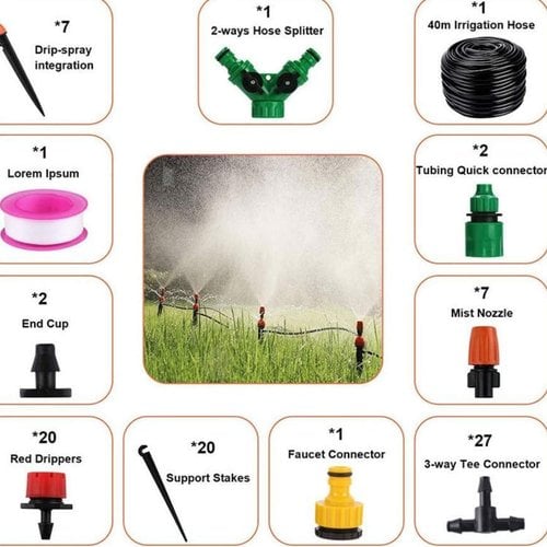 🔥New year promotion 🔥 Mist Cooling Automatic Irrigation System