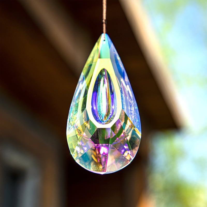 🔥HOT SALE NOW 49% OFF 🎁Color Hanging Crystals Prism Suncatcher