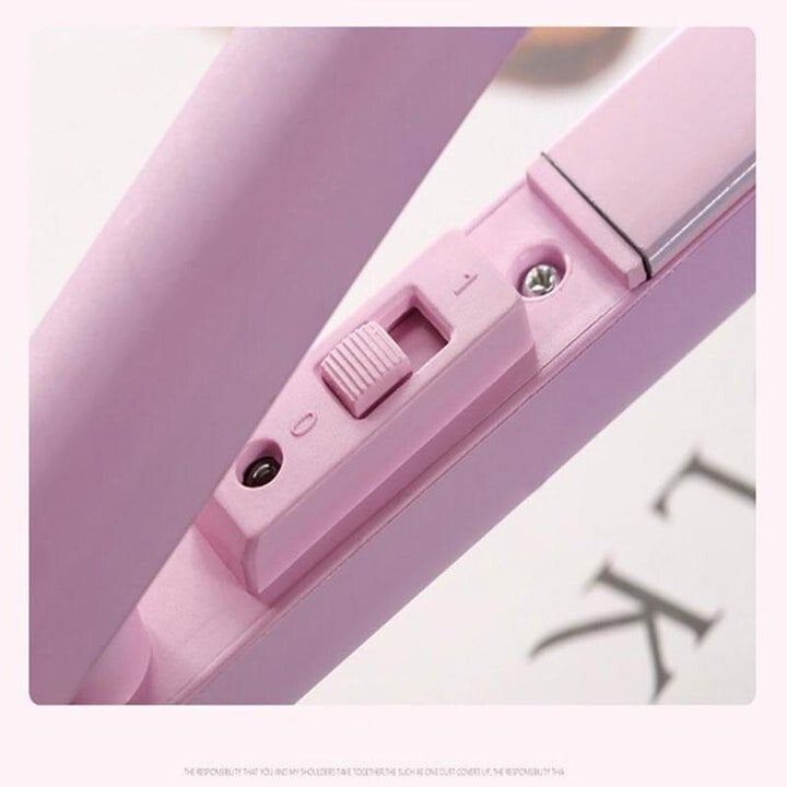 🔥Ceramic Mini Hair Curler（US adapter, not suitable for UK sockets）