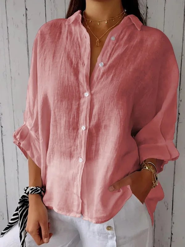 Women's Cotton Casual ShirtBUY 2 FREE SHIPPING