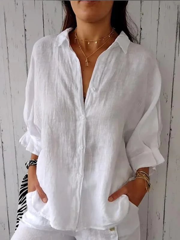 Women's Cotton Casual ShirtBUY 2 FREE SHIPPING