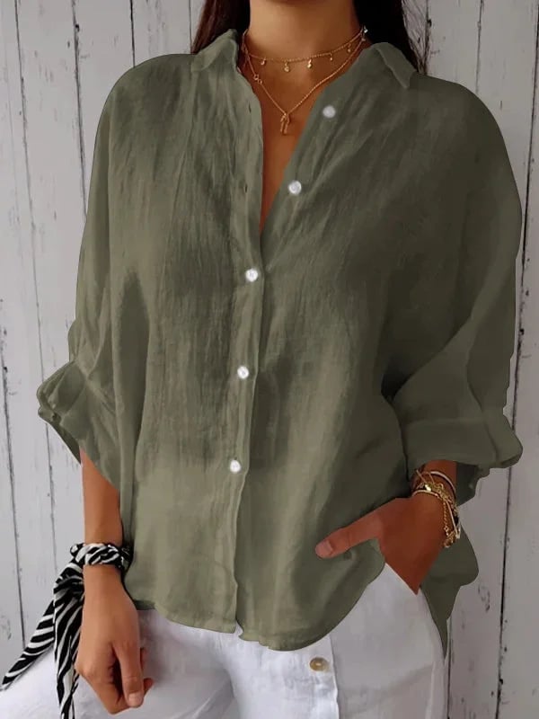 Women's Cotton Casual ShirtBUY 2 FREE SHIPPING