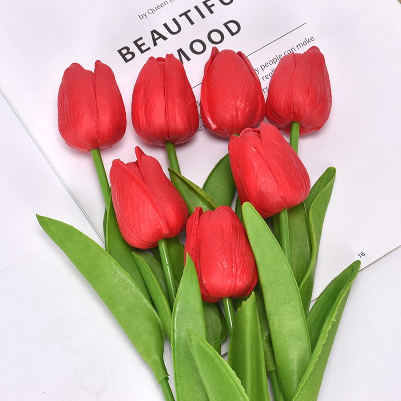 ✨Special price of the week $16.99💥-Realistic, UV-resistant artificial tulip flowers💐