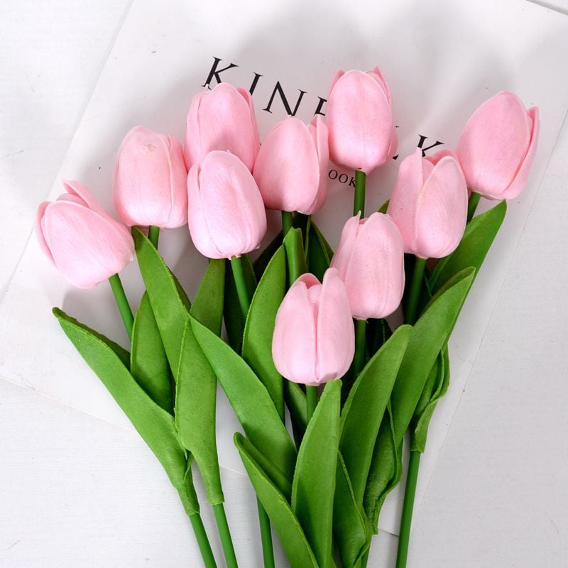 ✨Special price of the week $16.99💥-Realistic, UV-resistant artificial tulip flowers💐