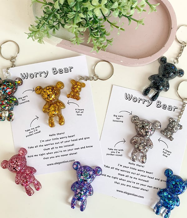 🔥LAST DAY 49% OFF - 🎁Handmade Resin Worry Bears